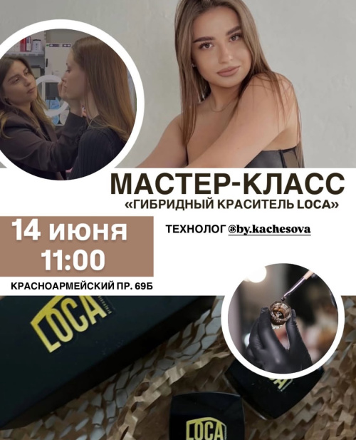 Мастер-Класс "ГИБРИДНЫЙ КРАСИТЕЛЬ LOCA"